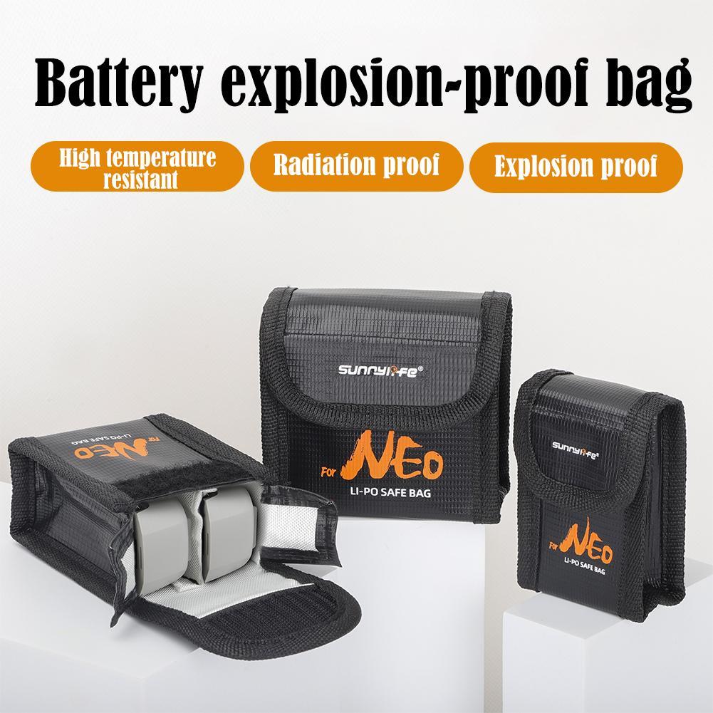 Drone Battery Bag - Bolsa de seguridad para baterías de
