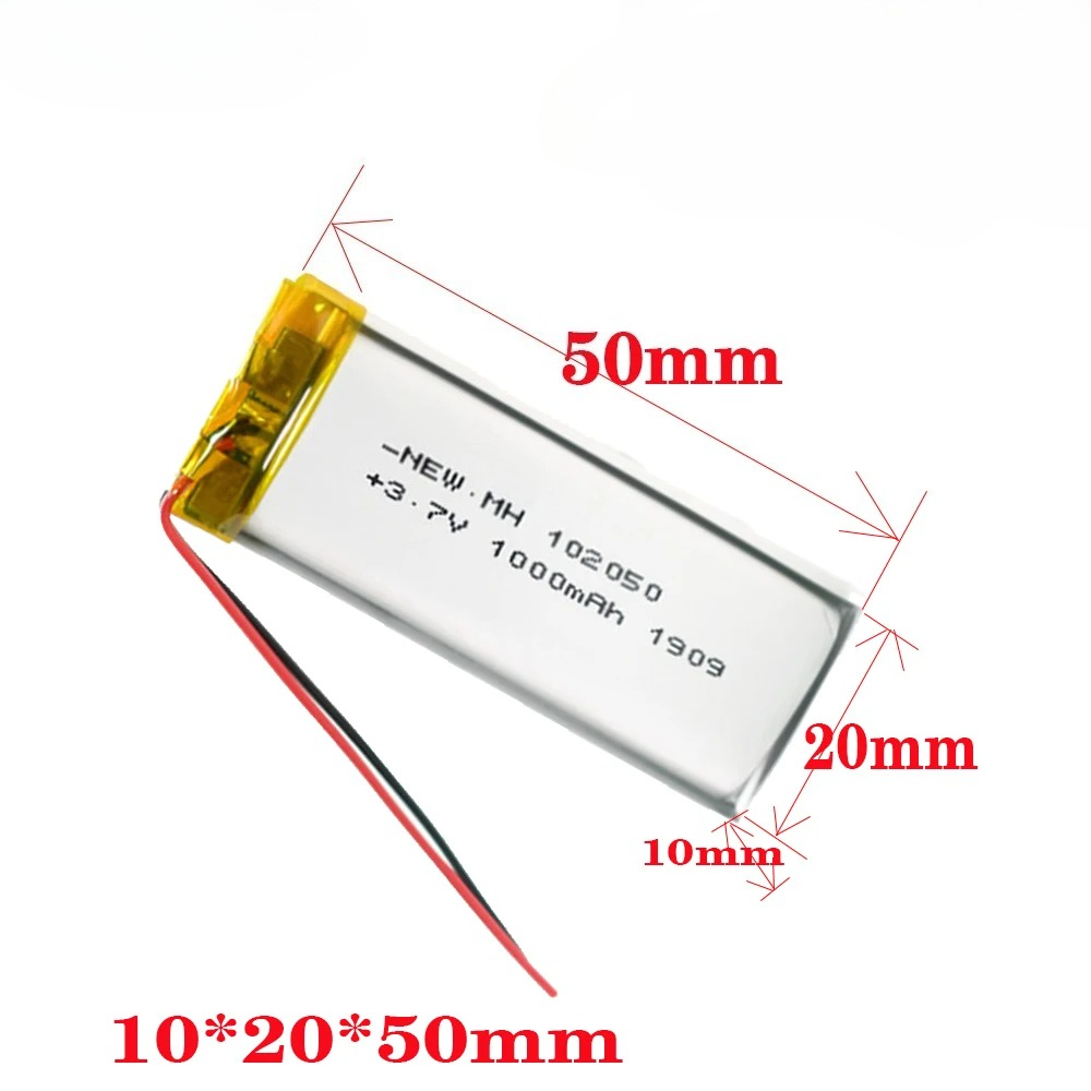 Batería Li-Po de 3,7 V, 1000mA - Eachine Drone E58 reseña y precio