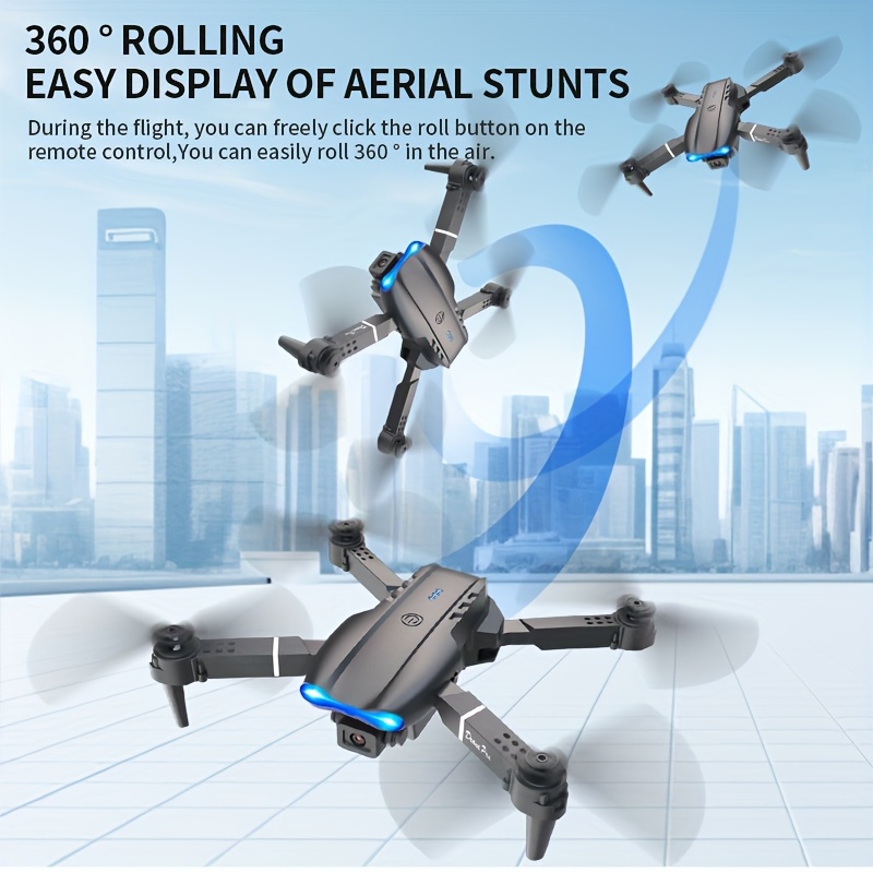 Dron plegable E99 PRO MAX con  - Drone Battery Case reseña y precio