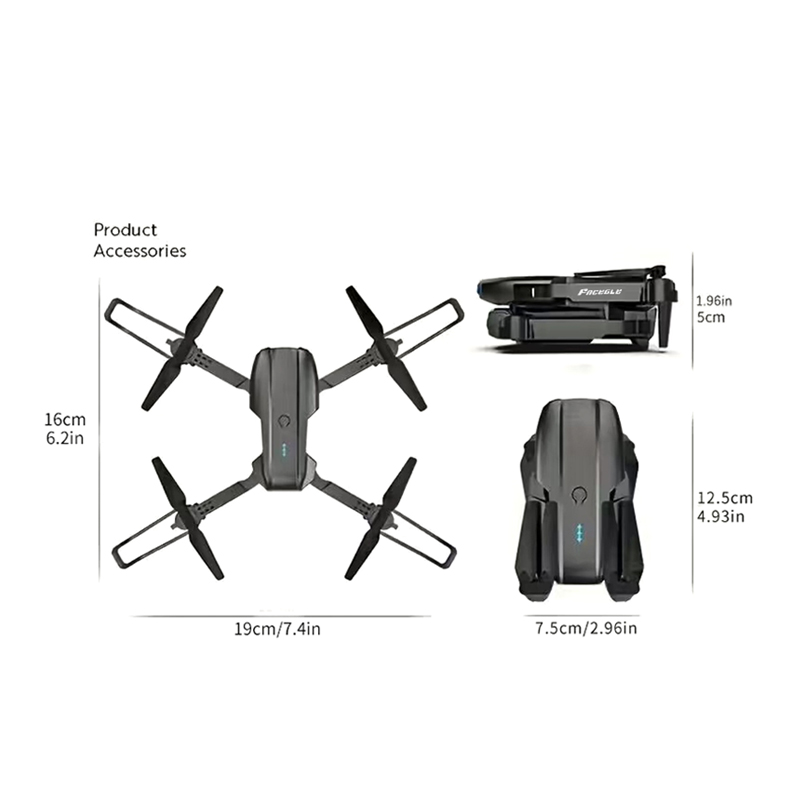 FACEGLE UAV E99 Nova, Mini Dro - Drone Battery Case reseña y precio