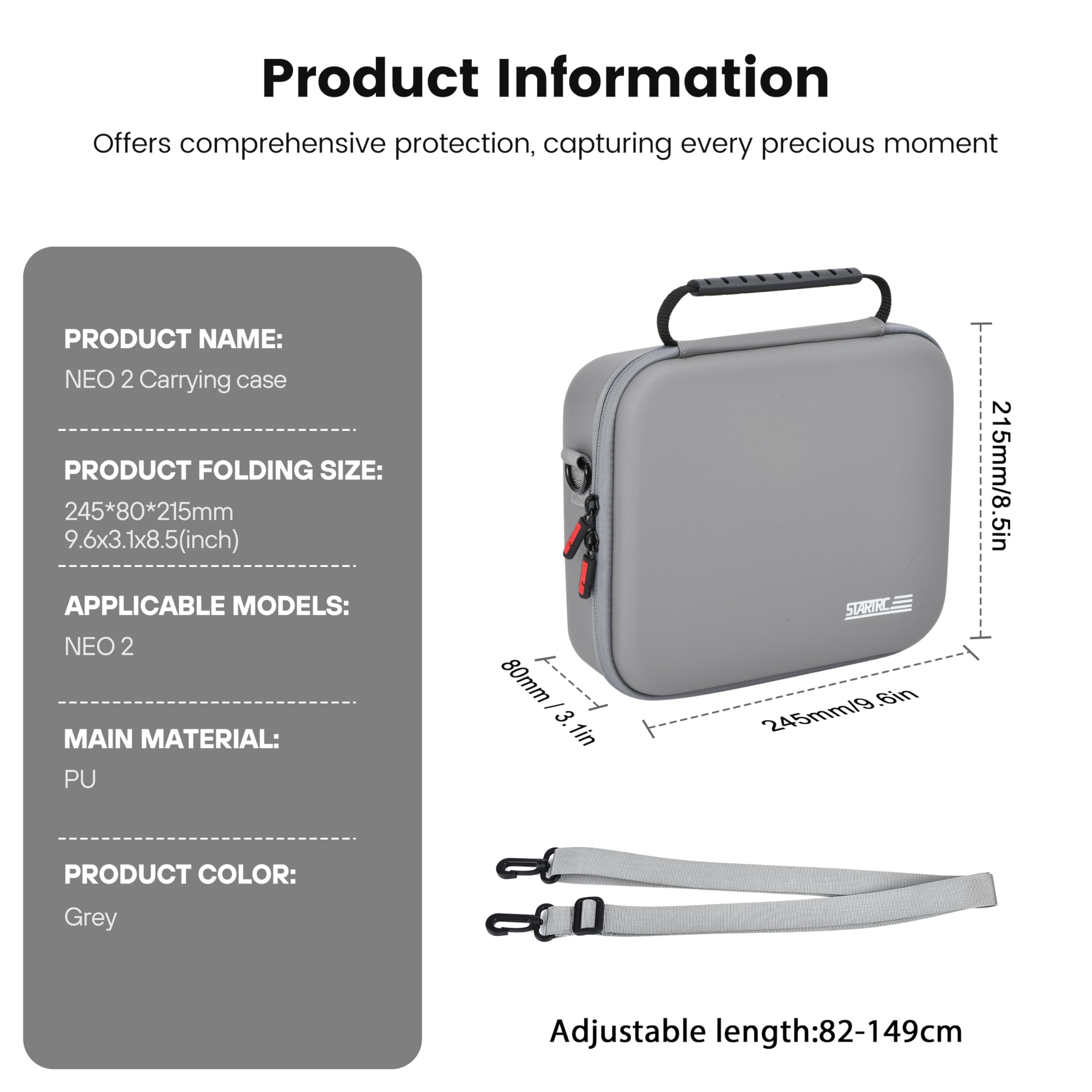 Bolso de Hombro Portátil de PU - Drone Battery Bag reseña y precio