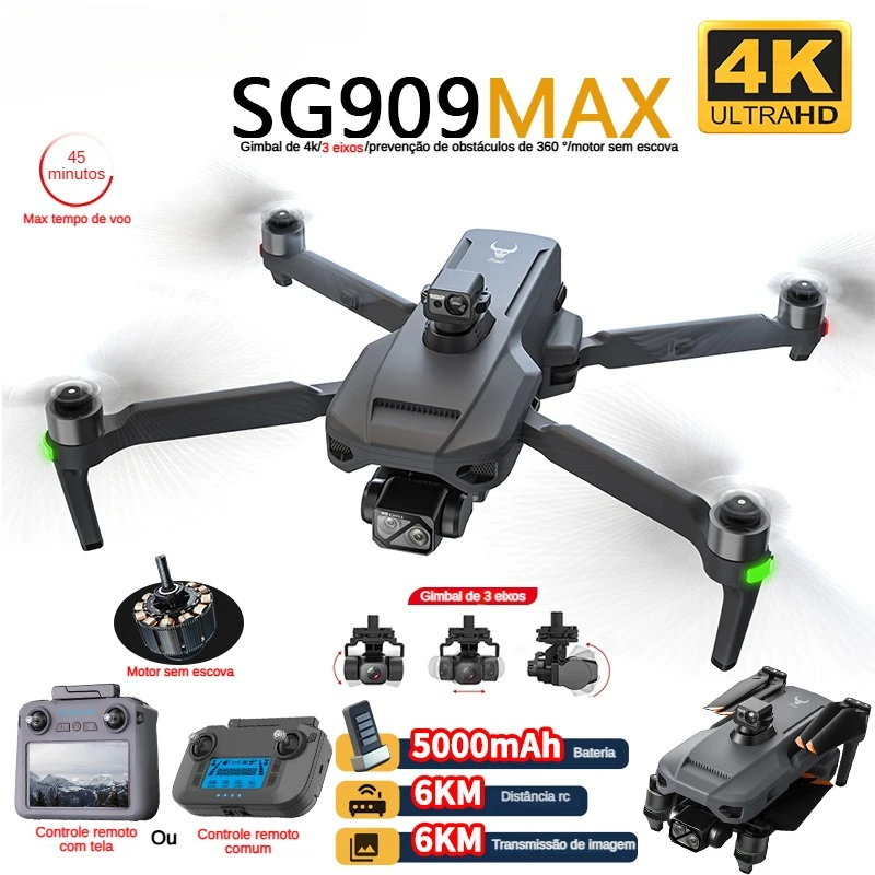 ZLL SG909 SG909MAX Dron profes - Drone Battery Case reseña y precio